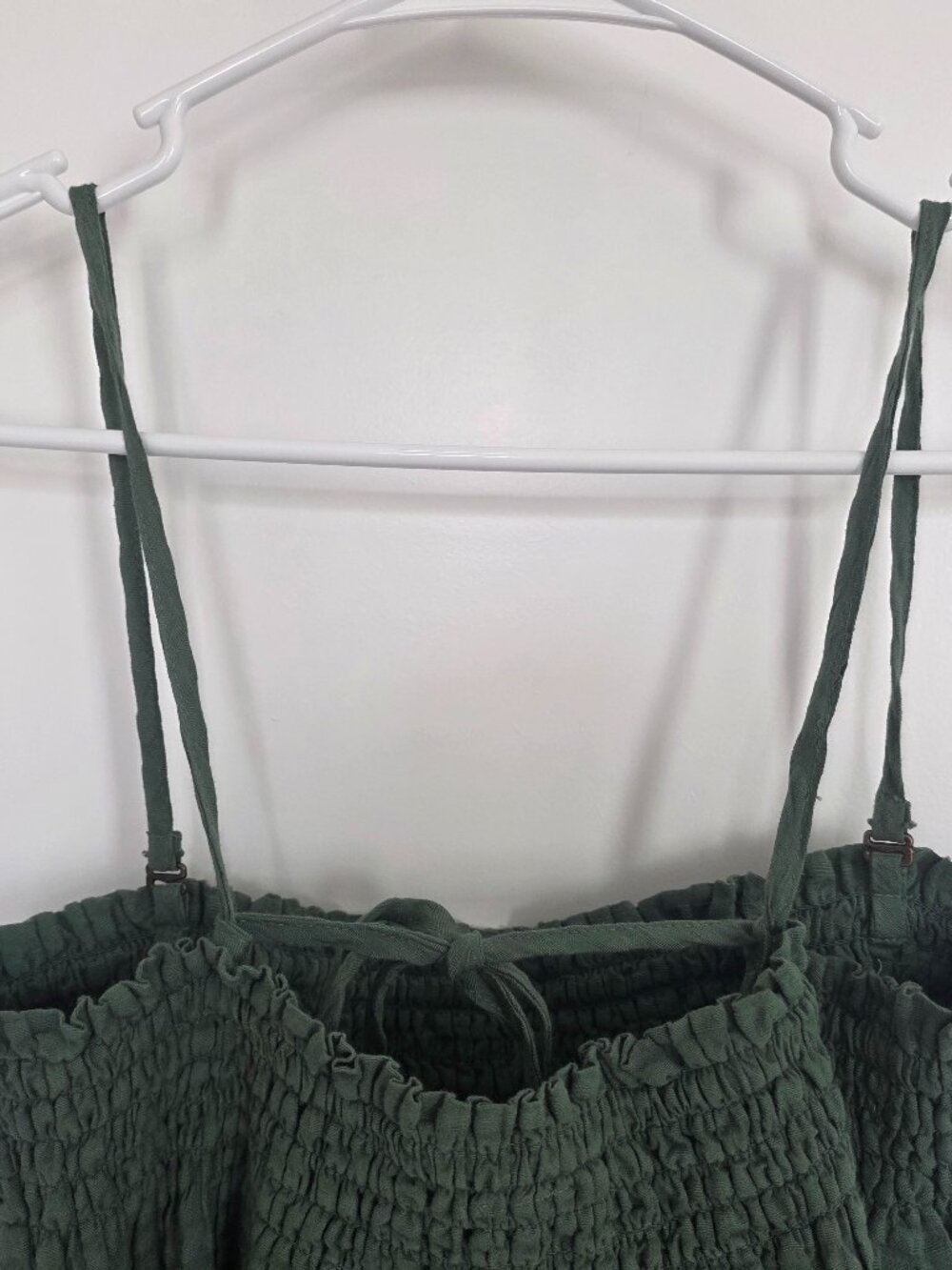 Free People Green Maxi Tank Dress - Size Large - Picture 9 of 9